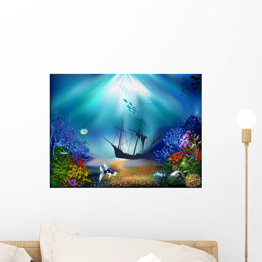 Underwater World Wall Mural