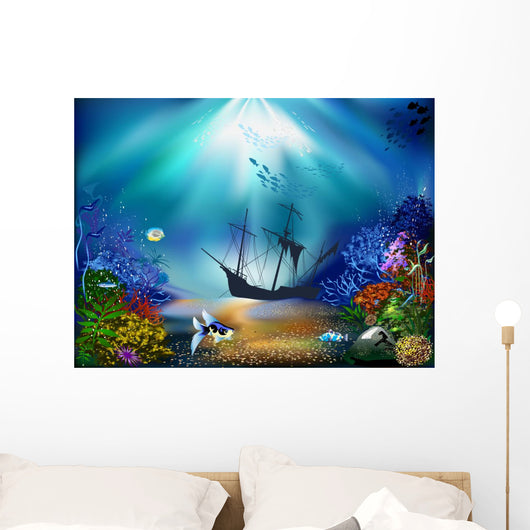 Underwater World Wall Mural