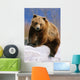 Brown Bear Sitting atop Wall Decal