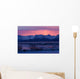 View Of Sunrise Over Mountains Across Kachemak Bay Near Homer Wall Mural