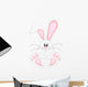 Cute Easter Bunny Wall Decal