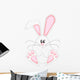 Cute Easter Bunny Wall Decal