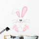 Cute Easter Bunny Wall Decal