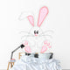 Cute Easter Bunny Wall Decal