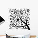 Black Silhouette Tree and