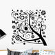 Black Silhouette Tree and