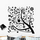 Black Silhouette Tree and