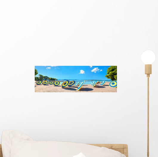 Beach Crikvenica Town Kvarner Wall Decal