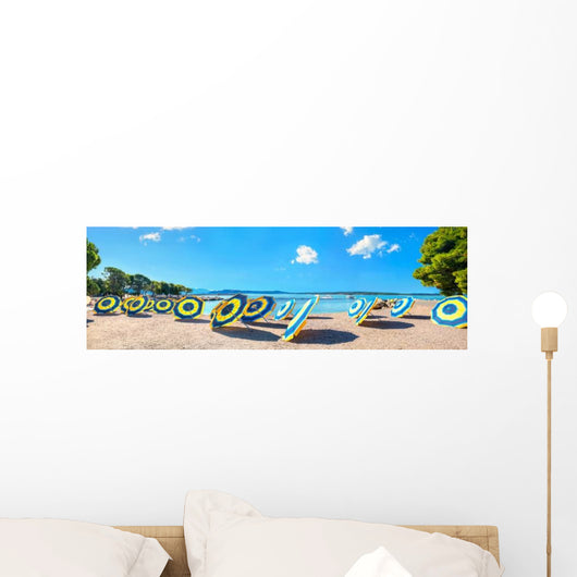 Beach Crikvenica Town Kvarner Wall Decal