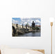 Charles Bridge Crossing Vltava Wall Decal