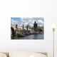 Charles Bridge Crossing Vltava Wall Decal