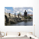 Charles Bridge Crossing Vltava Wall Decal