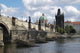 Charles Bridge Crossing Vltava Wall Decal