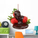 strawberry in chocolate Wall Decal