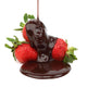 strawberry in chocolate Wall Decal