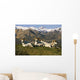 Group Of Dall Sheep Rams On Ridge Polychrome Pass Wall Mural