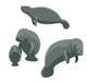 Cute Manatee Family Wall Decal Sticker Set