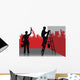 two painters Wall Mural