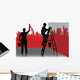 two painters Wall Mural