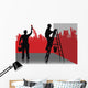 two painters Wall Mural