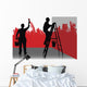 two painters Wall Mural