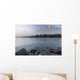 Drift Boat On The Outlet Of Kenai Lake Wall Mural