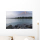 Drift Boat On The Outlet Of Kenai Lake Wall Mural
