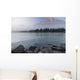 Drift Boat On The Outlet Of Kenai Lake Wall Mural