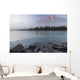 Drift Boat On The Outlet Of Kenai Lake Wall Mural
