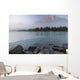 Drift Boat On The Outlet Of Kenai Lake Wall Mural