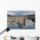 Homer Boat Harbor In Spring, Kenai Peninsula, Alaska Wall Mural