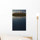 Scenic View Of Pioneer Peak Reflecting In Echo Lake At Sunset Wall Mural