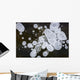 Ice Bubbles Formed In Clear Ice At Potter Marsh, Southcentral Alaska Wall Mural