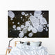 Ice Bubbles Formed In Clear Ice At Potter Marsh, Southcentral Alaska Wall Mural