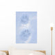 Close Up Of Dog Paw Tracks On Snow Winter Alaska Sc Wall Mural