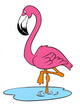 flamingo Wall Decal