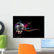 vector music illustration Wall Mural