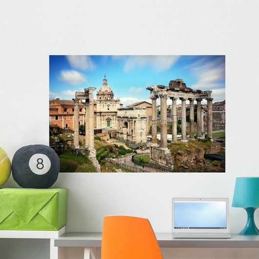 Rome Forum Wall Decal
