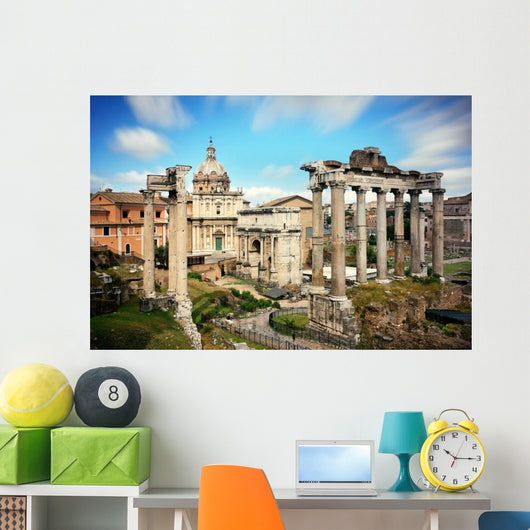 Rome Forum Wall Decal