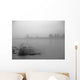 Fog Over Taiya River Near Dyea Alaska Se Summer B&W Wall Mural