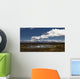 Scenic View Of A Kettle Pond With The Alaska Range In The Background Wall Mural