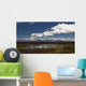 Scenic View Of A Kettle Pond With The Alaska Range In The Background Wall Mural