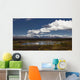Scenic View Of A Kettle Pond With The Alaska Range In The Background Wall Mural