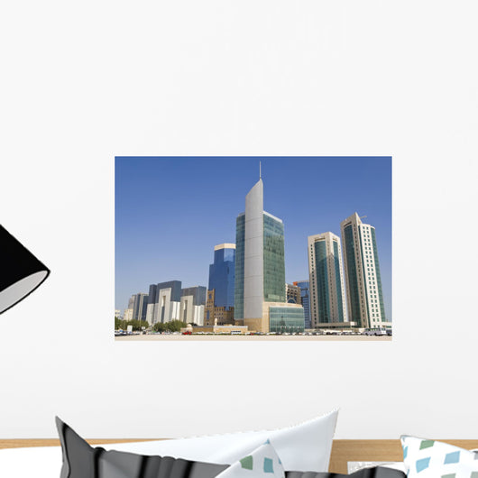 Doha Financial District Skyline, Qatar Wall Mural
