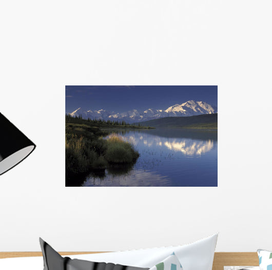 Mt Mckinley Reflects Wall Mural