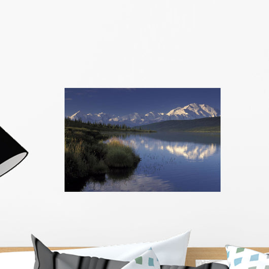 Mt Mckinley Reflects Wall Mural