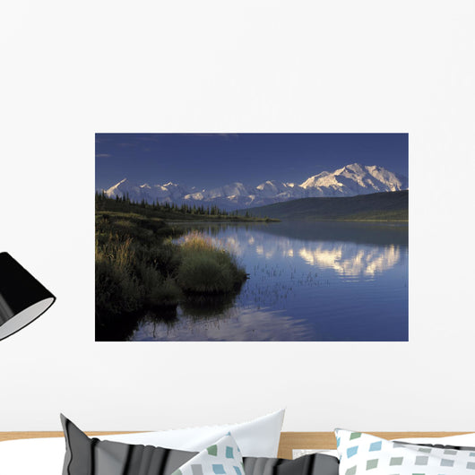 Mt Mckinley Reflects Wall Mural