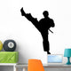 Martial Arts High Kickvector