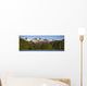 Scenic View Of Double Glacier, Chigmit Mountains And Big River Lakes Wall Mural