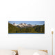 Scenic View Of Double Glacier, Chigmit Mountains And Big River Lakes Wall Mural